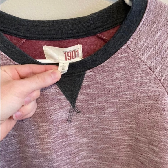 1901 Sweatshirt Size Large NWOT - Picture 2 of 2